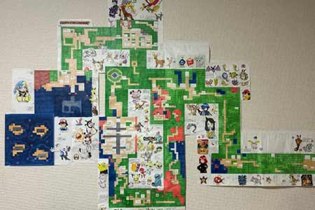 大神手搓《宝可梦》第二世代城都地区微缩立体地图